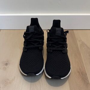 Adidas Black Boost Performance Sneakers